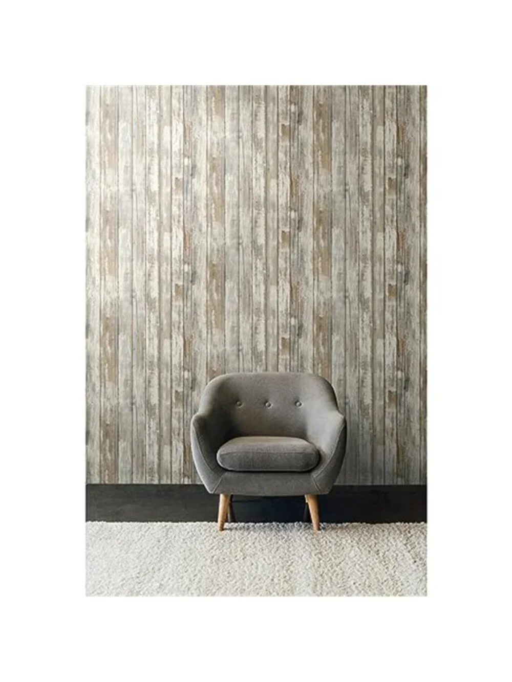 Rustic Wood Peel And Stick Wallpaper Vinyl Self Adhesive Removable Wall Cover